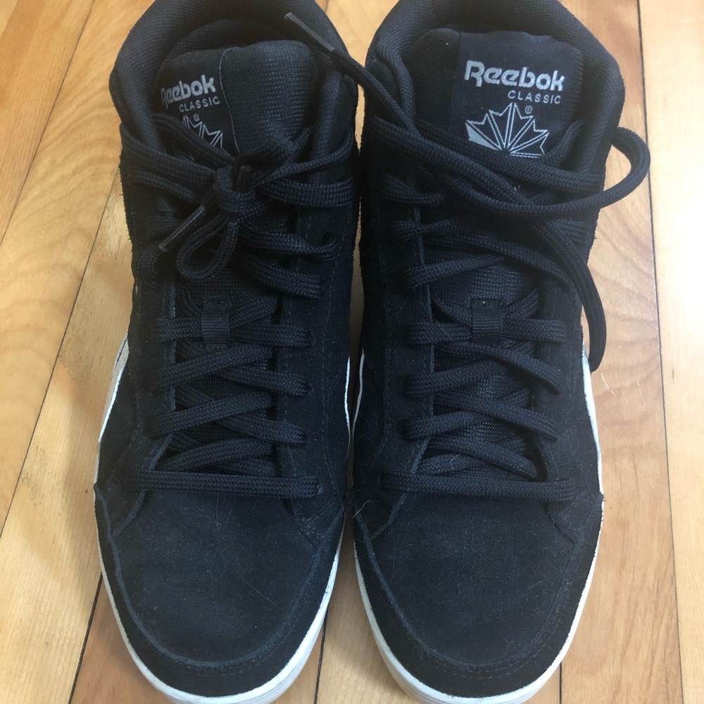 Classic suede Reebok high tops